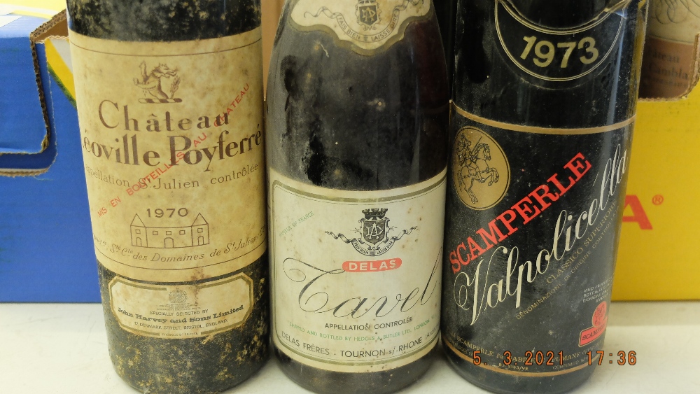 A qty of vintage wine, 1960's and 1970's etc. - Image 2 of 5
