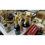 Five bottles of Brut Kosher champagne,