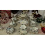 A assortment of china, Royal Doulton, Wedgewood etc.