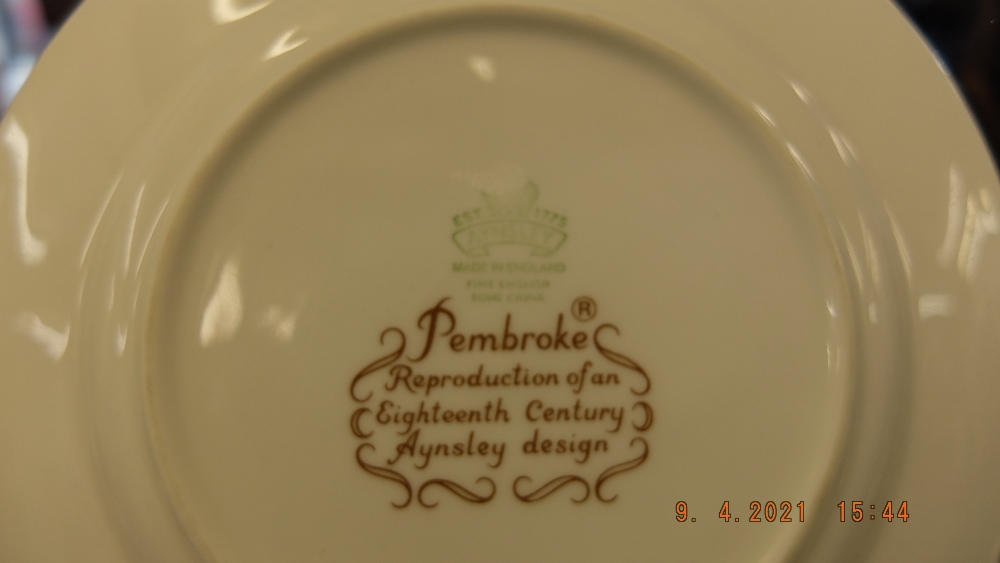 A qty of Aynsley, Pembroke china, - Image 5 of 5