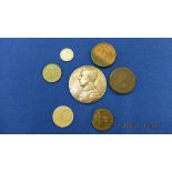 A small qty of coinage inc.