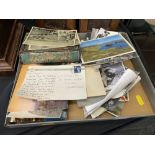 A qty of postcards,