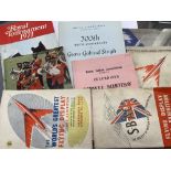 Four programs Royal tournament 1967, Royal air force, world greatest flying exhibition,