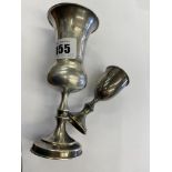 Two hallmarked Silver Kiddush cups