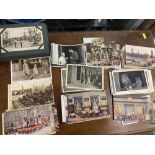 A collection of old postcards