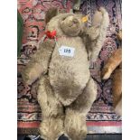 A Steiff teddy bear,