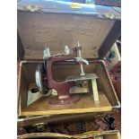 A miniature sewing machine, Essex,