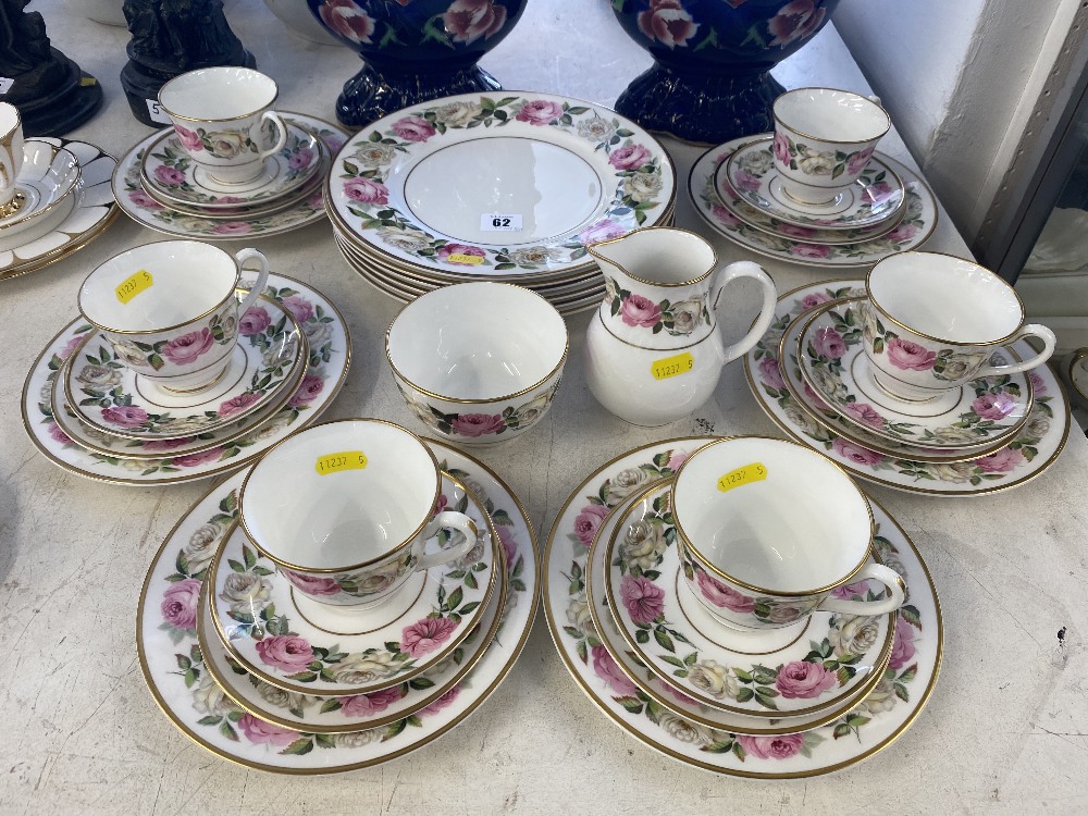 A collection of Royal Worcester Floral pattern