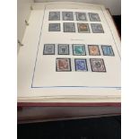 Two stamp albums,