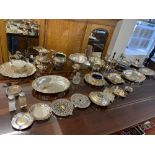 A qty of Silver plate