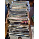 A large qty of assorted LP's