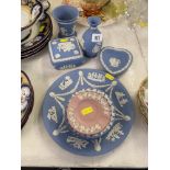 A qty of Wedgewood Jasper ware