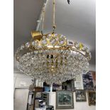 A decorative chandelier