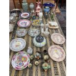 A large qty of assorted china