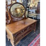 A Mahogany dressing table,