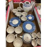 A qty of BHS Seville patterned tea ware