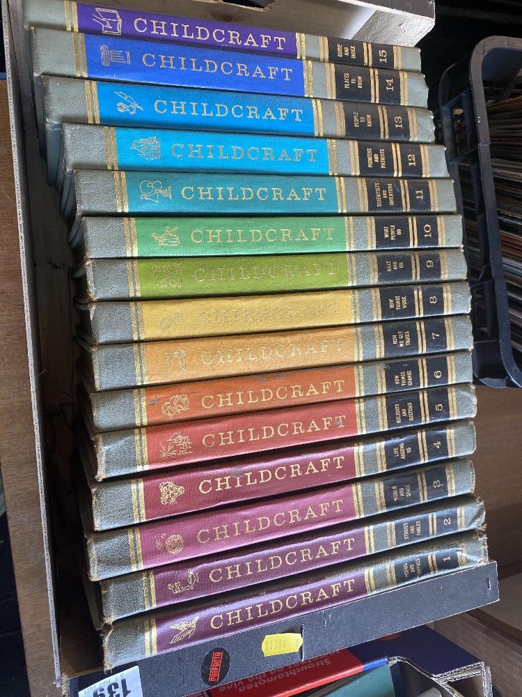 A qty of children's encyclopedia's