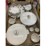 A collection of Midwinter dinnerware inc. tureens, side plates, sandwich plates etc.