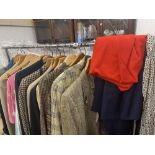 A collection of vintage clothes, Aquascutum, YSL,