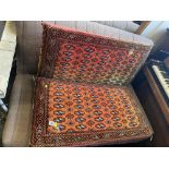 Two Persian hand made cushions