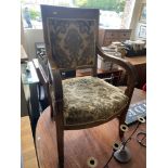 A Biedemeyer style elbow chair