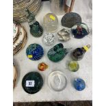 A box of paperweights inc.