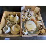 Two boxes of chinaware inc.