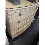 A Louis style chest of drawers