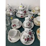 A 22 piece tea service,