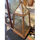 A revolving mini display cabinet