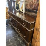 A Mahogany sideboard