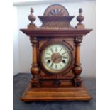 An antique German HAC Wurttemberg 14 day striking mantle clock