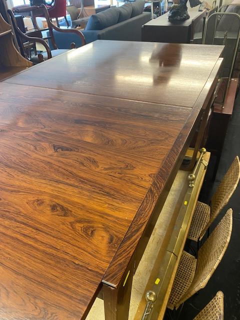 A mid-century Rosewood dining table, - Image 6 of 7
