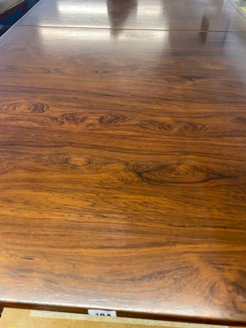 A mid-century Rosewood dining table, - Image 5 of 7