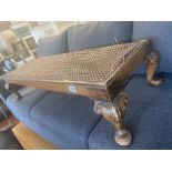 A Bergere footstool a.