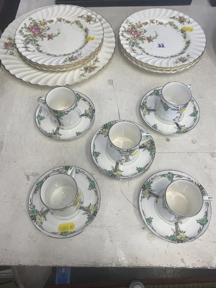 A selection of Minton's plates,