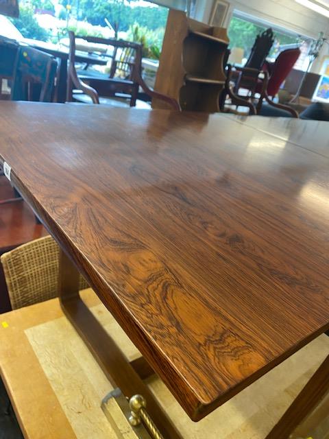A mid-century Rosewood dining table, - Image 7 of 7