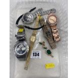 A qty of assorted watches