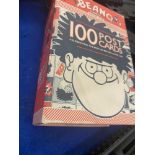 A boxed set 100 Beano postcards