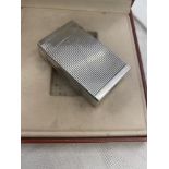 A Silver boxed DuPont lighter- The Gatsby