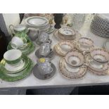 A qty of assorted china