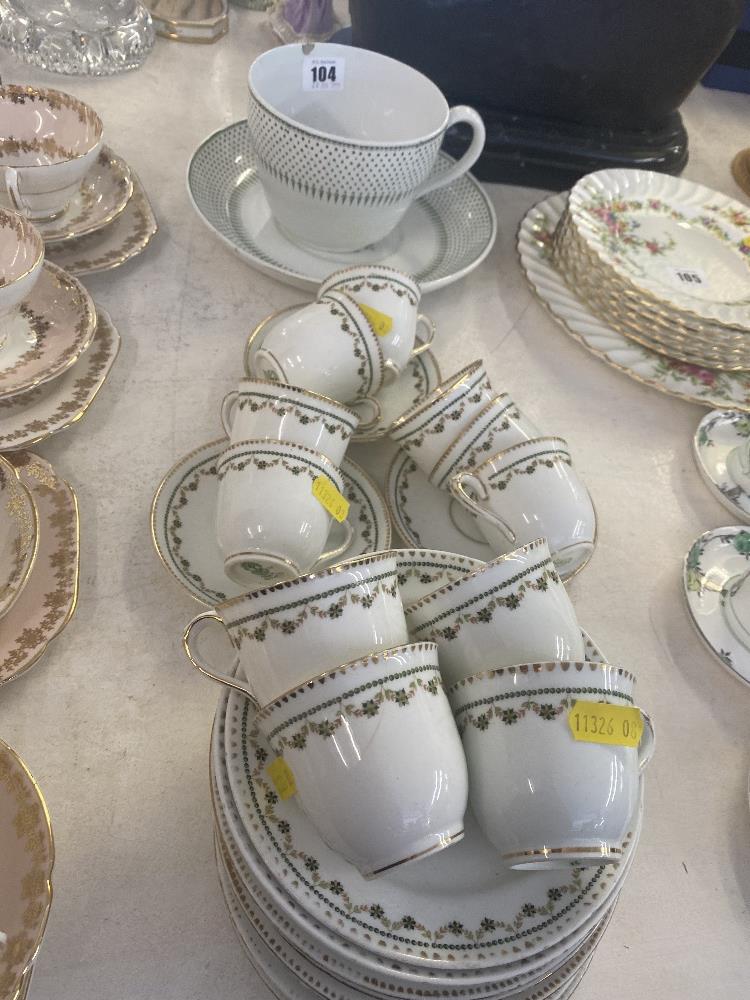 A Mann and Son's tea set and a Large Minton cup and saucer a. - Image 2 of 2