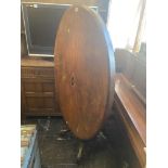 An inlaid Walnut 19th century loo table a.