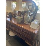 A Mahogany dressing table,