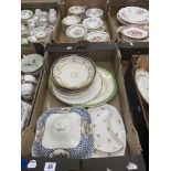 A large qty of assorted china,
