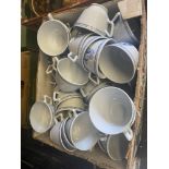 A large qty of Spode teacups