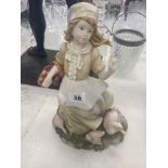 An Aynsley Regency figure of a young girl