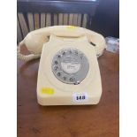An Ivory coloured GPO telephone