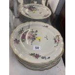 10 Limoges dinner plates