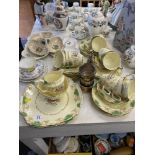 A 12 place Crown Staffordshire tea set, inc.